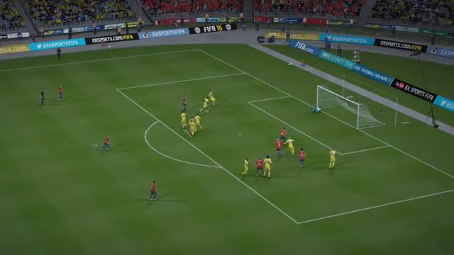 Гол со штрафного фифа 16