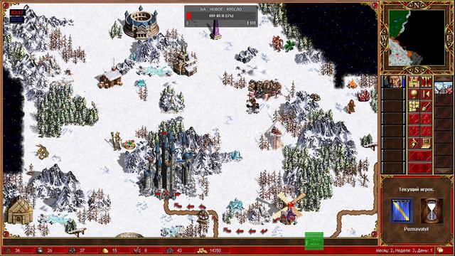 Heroes of Might and Magic III: HotA.Стрим! Карта L! 2 против 6 ИИ! Макси...