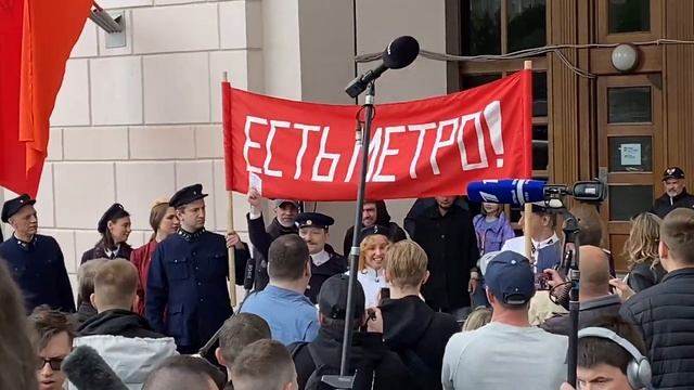 День рождения Московского Метрополитена. Парад поездов на Кольцевой линии 2022. Открытие Метро.
