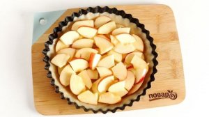 Пирог из песочного теста