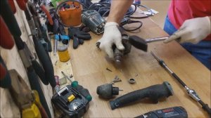 How to disassemble Bosch GBH 2-26 DFR rotary hammer drill sds+