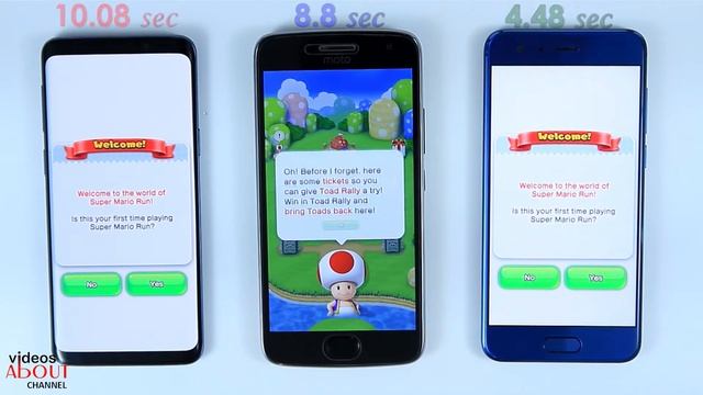 Samsung Galaxy S9 vs Huawei Honor 9 vs Motorola Moto G5 Plus | Full performance and speed test смотреть онлайн