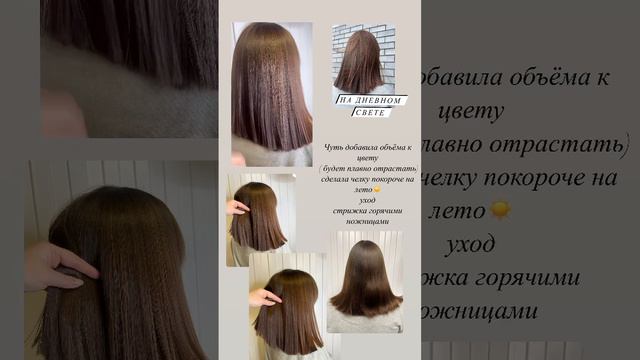 Уход и стрижка горячими ножницами ✂️