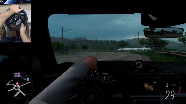 Porsche Panamera Turbo 2017 | Forza Horizon 5 | Steering Wheel Gameplay | Logitech G923 |