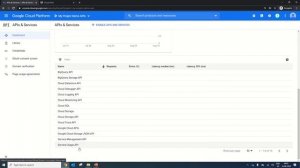 Manage APIs & Services in Google Cloud