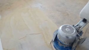 Удаления клея с бетона - ШлифСервис