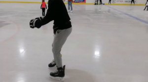 Катание на коньках, урок 1