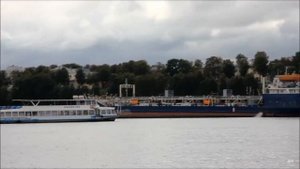 Теплоход Москва 182 в Ярославле 6 09 2022г