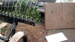 ⏩Обзор Грабли с адаптером для мотоблока (уборка сена мотоблоком)