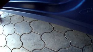 покраска ваз 2109.  девятка в цвете голубая планета
