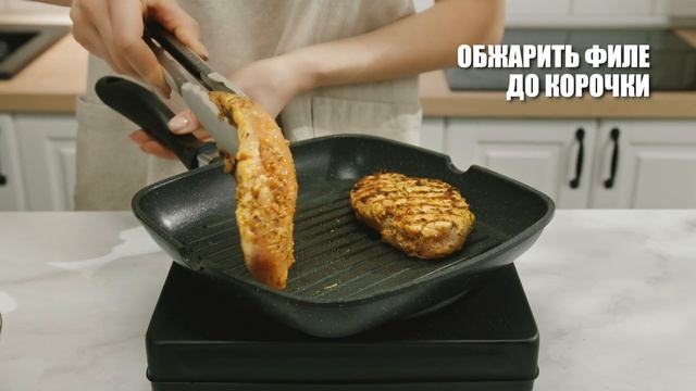 Запеченная курица с сочными шампиньонами и голландским сыром