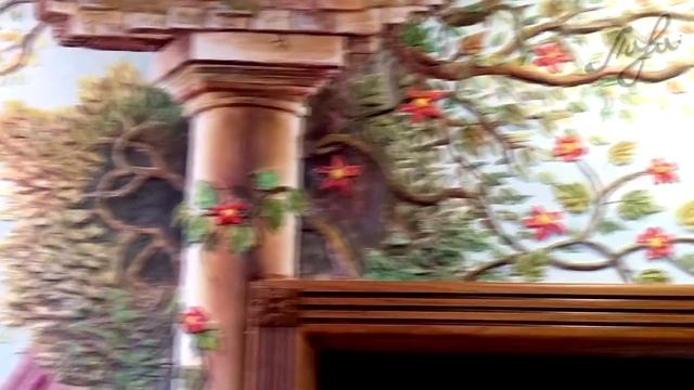 Барельеф в гостиной на всю стену (bas-relief, sculpture) смотреть онлайн