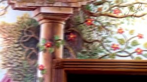 Барельеф в гостиной на всю стену (bas-relief, sculpture)