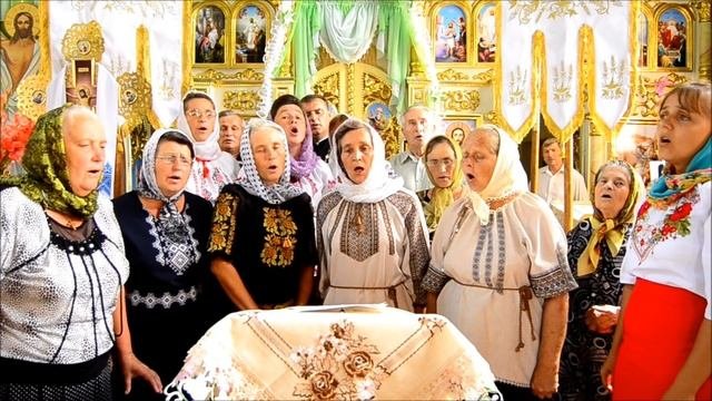 Церковні пісні Церковний хор с. Ришківці Перед святою твоєю іконою, Владичице...