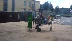 Новая раскрутка моего автожира...