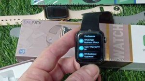 Обзор Смарт часов WATCH 7 Series 41mm (лучшая копия с безрамочным экраном) / Smart watch 7