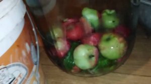 Яблоки моченые в домашних условиях очень вкусно и просто. Моченые яблоки в банке.#рецепты