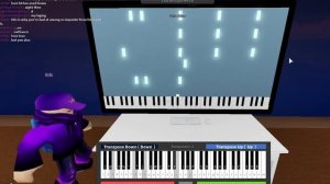 Rush E on Roblox Piano