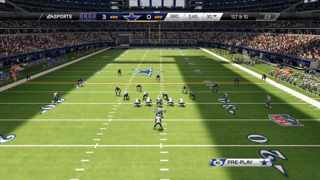 Madden NFL 25 Gameplay: Giants at Cowboys смотреть онлайн