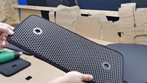 Эва коврики на ГАЗель NEXT/Крепления ковриков от Toyota на ГАЗель НЕКСТ