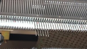 Цельновязаные планки. Машинное вязание