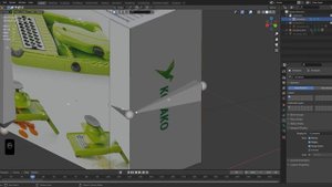 Анимация упаковки в 3D | Blender 2.9 | Packaging animation
