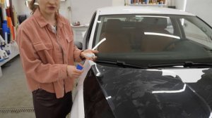 Как снять пленку с ЛКП и очистить клей | Lady Democars