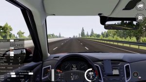 Driving the Hyundai Creta with the ADAS mod on the Autobahn in BeamNG Drive!  With Bloopers