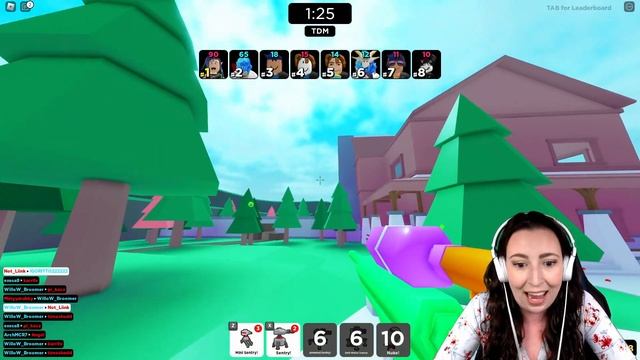 DEFAULT VS DARK MATTER GUN! - | Roblox Big Paintball смотреть онлайн