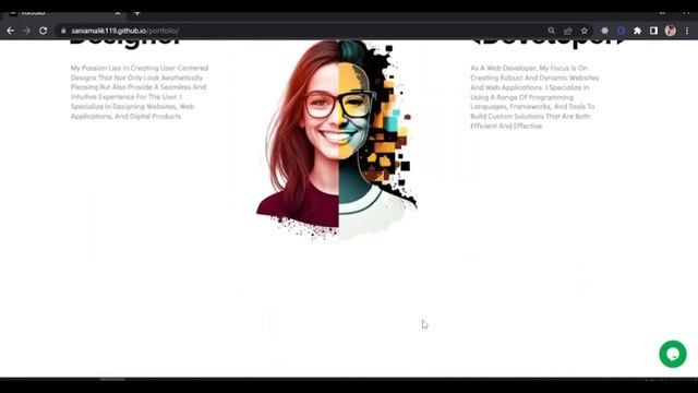Portfolio Design For Web Developer | Full Animated | UI/UX Design |@SiteSlinger