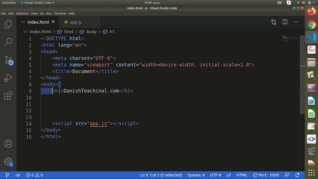 JavaScript DOM (document object model) Crash Course