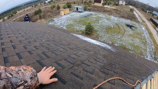 Четырехскатная вальмовая кровля часть 24