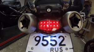 Тюнинг сток выхлопа и хвостовой части Yamaha mt-03