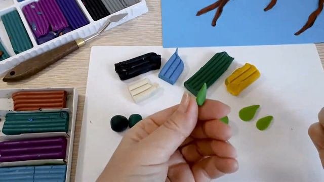 Весеннее настроение   пластилинография