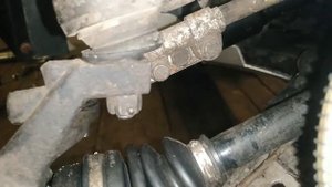 КВАДРОЦИКЛ CF 500 РЕМОНТ ПОДВЕСКИ.