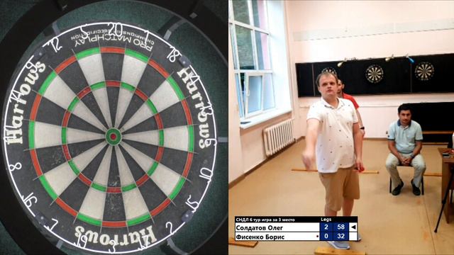 Игра за 3 место Солдатов Олег - Фисенко Борис. 6 тур СНДЛ 2019 смотреть онлайн