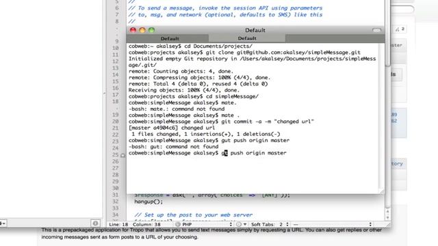 Serving Tropo Content from GitHub смотреть онлайн