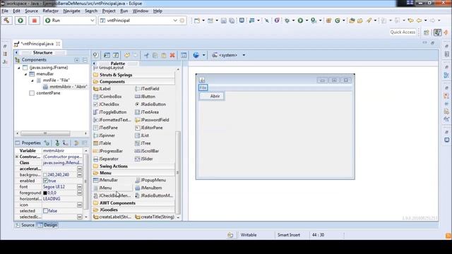 Cómo crear una barra de menús смотреть онлайн