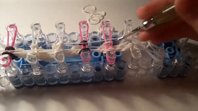 Как сплести из резинок фреску облачка с радужным дождиком смотреть онлайн