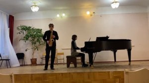 Ф. Вудс. Соната для саксофона и фортепиано. 1 ч. // Тимофей Борисов