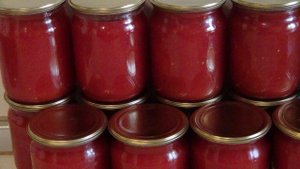 Заготовки на зиму. Пассата.