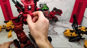 Девастатор/Devastator, трансформер, обзор и сборка фигурки, Studio Series.