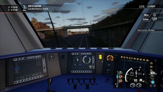 1422 S3 Mulheim Styrum - Essen Steele-Ost - Hauptstrecke Rhein-Ruhr - BR 422 - Train Sim World 2 смотреть онлайн