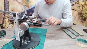 Заточка ножа на профиле К03!