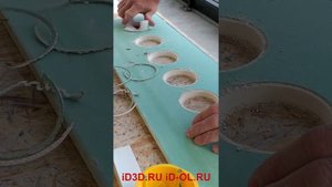 Фаскосниматель для ГКЛ, подрозетников, монтажных коробок 68мм, обычные лезвия 18мм, канцелярский но