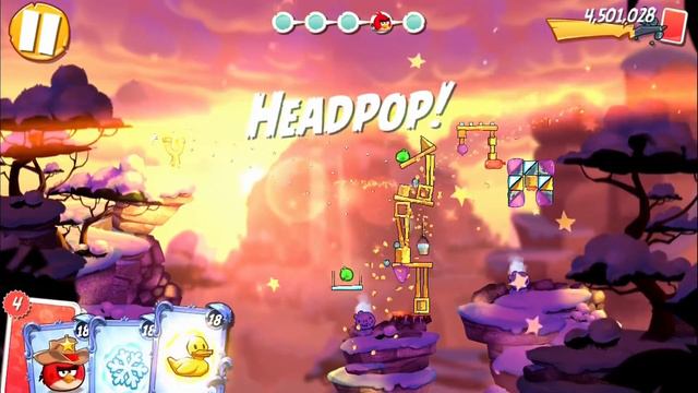 Angry Birds 2 - Rovio Cobalt Plateaus Mount Evernest 388 LEVEL Walkthrough смотреть онлайн
