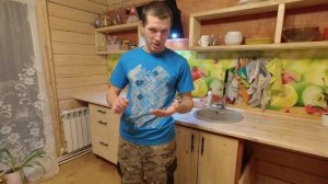 КУХНЯ ГОТОВА! Кухня из дерева своими руками за 15000 рублей /80
