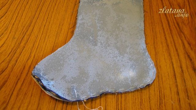 4. Оформление вышивки. Сборка новогоднего сапожка смотреть онлайн