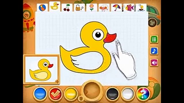 Игра Раскраска Для детей