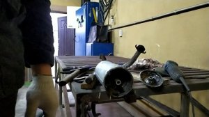 Ремонт выхлопной трубы Хонда Дио (Honda Dio)